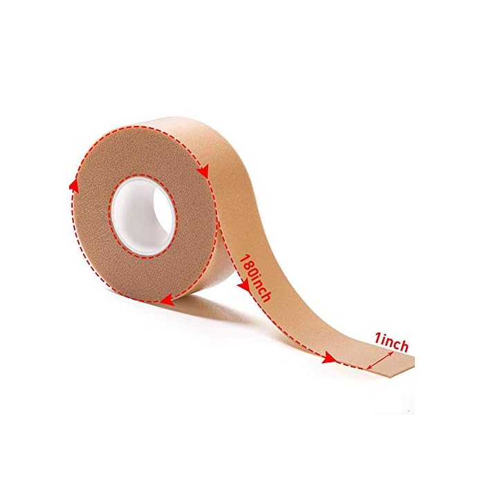 Mole Skin, 4 Rolls Moleskin for Feet Waterproof Feet Protection Pad