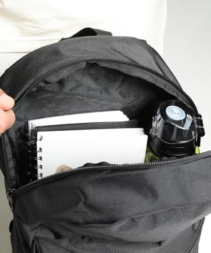 PUMA PHASE Backpack, Sacs à dos classiques Unisexe, PUMA Black-Gold-No.1 Logo, OSFA - 091164
