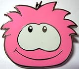 RARE Disney Club Penguin Pink Puffle Pin - 1