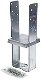Simpson Strong Tie CBSQ66-SDS2HDG 1 1 1 6-Inch by 6-Inch Column Base with SDS Screws Hot Dipped Galvanized