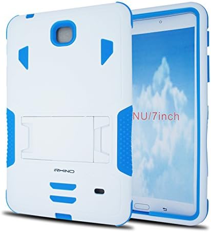 iRhino® 2014 Samsung Galaxy Tab 4 7.0 7" Tablet (SM-235, SM-231, SM-230) Heavy Duty Armor Rugged Hybrid Kickstand Protective Cover Case