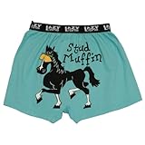 Lazy One Men's Stud Muffin Boxers
