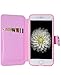 iPhone 7 Plus Case, iPhone 7 Plus Wallet Case, FLYEE [Kickstand] Bling Handcraft Luxury Rhinestone Flip Case Magnetic Crystal Protective Leather with Card Slot for Apple iPhone 7 Plus 5.5 Inch Pink