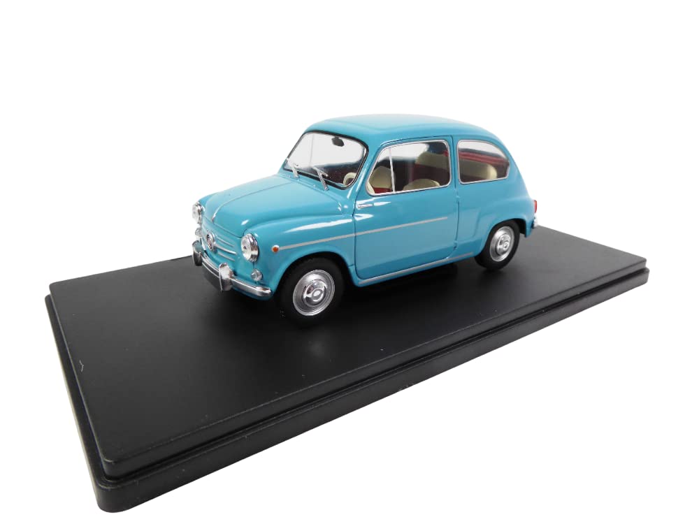 OPO 10 - 1/24 scale collectible miniature car compatible with Fiat 600D 1961