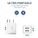 Charger, Taymanso Dual Port Travel Wall Power Adapter 2.1A 12W with Nylon Braided Micro USB Cable[2-Pack] 6feet USB Data Charge Sync Cable for Samsung, Huawei and More Android Devices