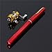 G Ganen 38inch Mini Portable Pocket Aluminum Alloy Fishing Rod Pen Great Gift (Red)