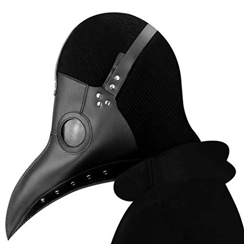 Plague Doctor Bird Mask Long Nose Beak Cosplay Steampunk For Halloween