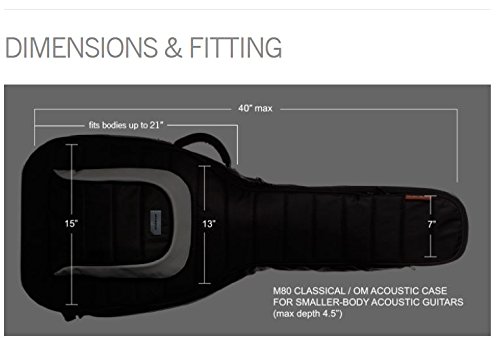 MONO M80 Acoustic OM or Classical Guitar Case