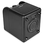 VONYX-SBS50B-PLUS-Karaoke-Machine-Speaker-System-Set-with-LED-Disco-Lights-Bluetooth-and-Handheld-Microphone-USB-MP3-Battery-or-Mains-Portable-Singing-Machine-Black