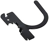 Wall Control 10-UH-003 B Slotted Pegboard U-Hook for Wall Control Pegboard Only, 3", Black