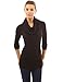 PattyBoutik Women's Crew Neck with Infinity Scarf Sweater