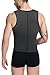 NINGMI Men Neoprene Vest Sweat Shirt Sauna Suit Slimming Weight Loss Workout Body Shaper