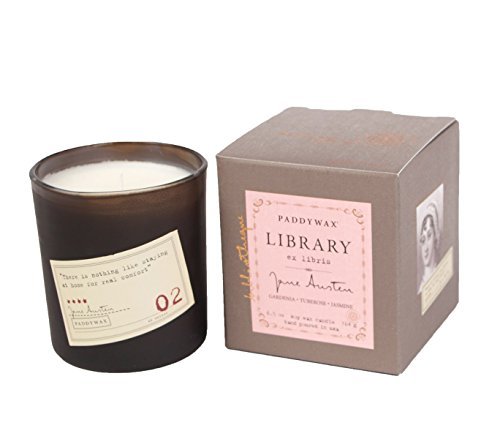 Rooi Paddywax Library Jane Austin - Scented Candle in Jar 6.5 oz