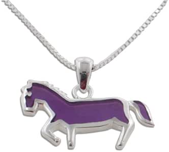 mother and child horse necklace