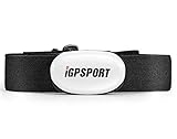 iGPSPORT HR35 Heart Rate Monitor Sensor for Fitness Tracker,Support Bluetooth & ANT+ (Soft Chest Strap)