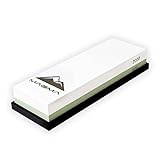 Whetstone Sharpening Stone 600/2000 Grit Combination Corundum Sharpening Knife Double Sided With Anti Slip Silicone Base By Magma