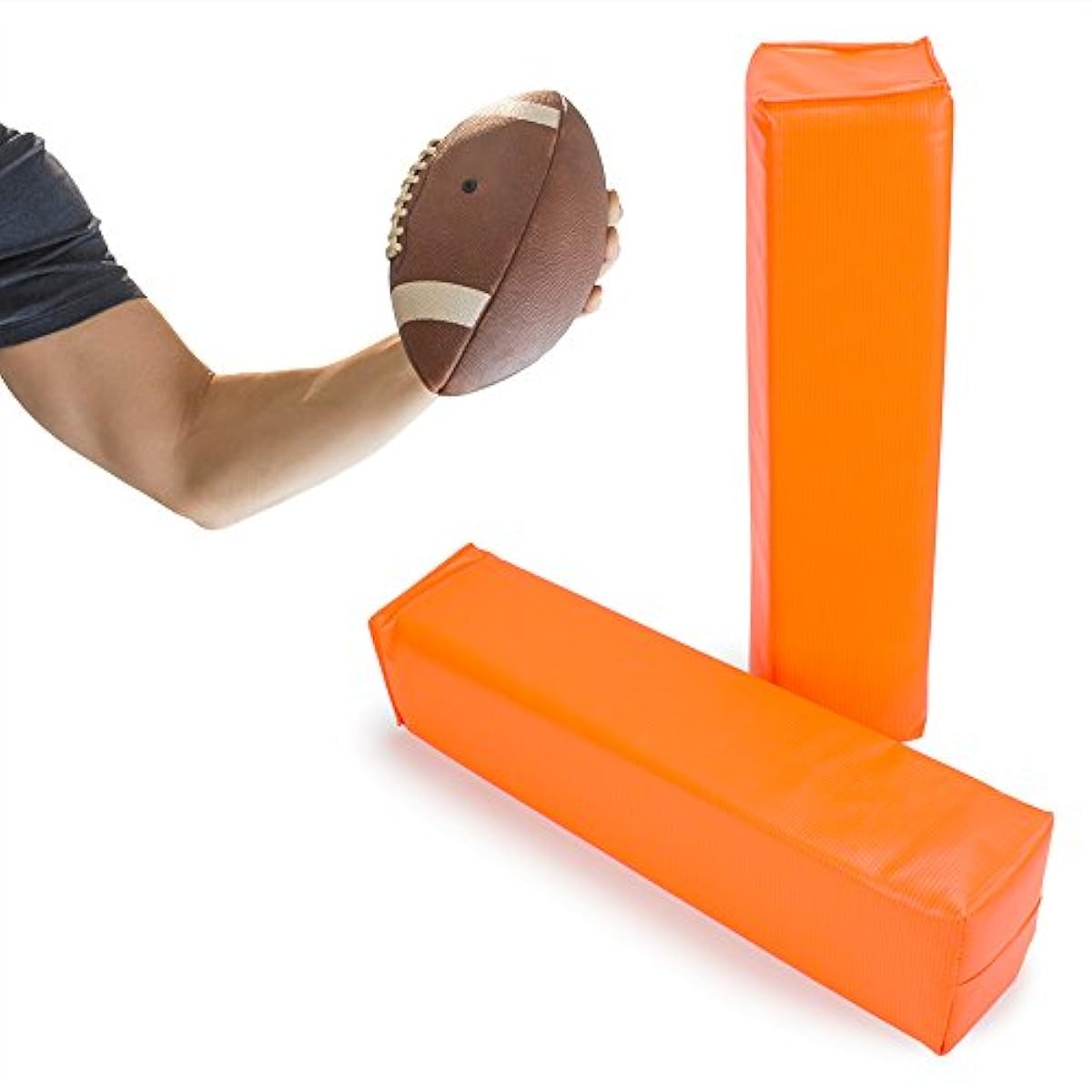 Crown Sporting Goods Anchorless Weighted Football Pylons (Set of 4