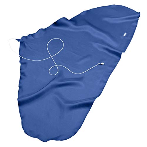 image for Hodge Silk Tenor Saxophone Swab, Blue