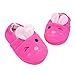 QGAKAGO(TM) Toddler Girl's Zebra Rabbit Cotton Warm Winter Non-slip Slipper