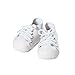 Adora 20 inch Toddler Doll Shoe, White/White