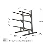 Log-Kayak-Rack-3-place-One-Sided-Kayak-and-Canoe-Rack Log-Kayak-Rack-3-place-One-Sided-Kayak-and-Canoe-Rack