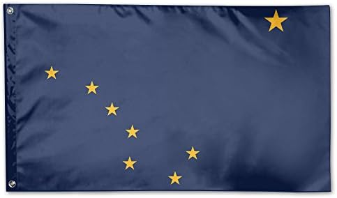 Alaska Home Garden Flags Stars And Stripes Flag Flag Indoor/Outdoor