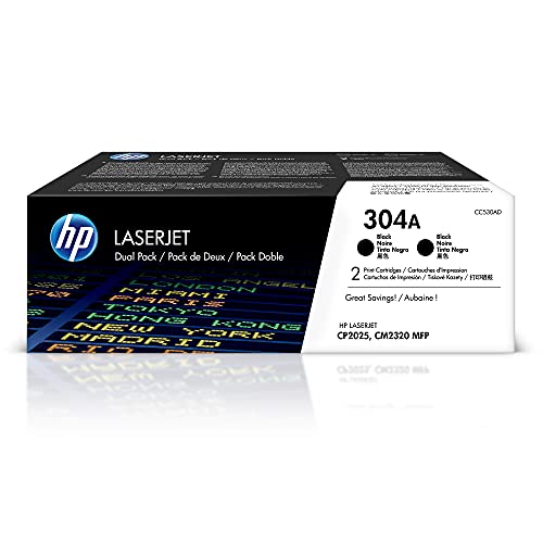 HP 304A Schwarz 2er-Pack Original LaserJet Tonerkartuschen