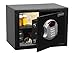 Honeywell - 5113 Steel Security Safe with Hotel-Style Digital Lock, 0.50-Cubic Feet, Black