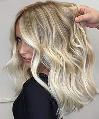 Vesunny Platinum Blonde Tape In Real Hair Extensions Ombre Remy