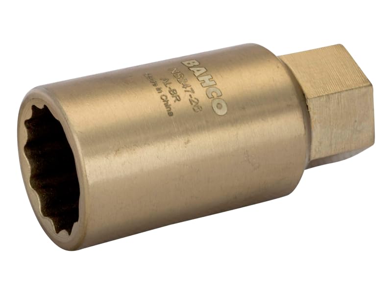 Aluminium‑Bronze Anti‑Spark Cap for Spark Plugs – 1/2" Square Drive – Safe in Explosive Environments
