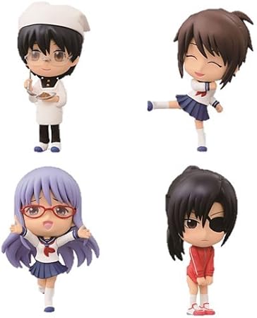 Amazon 一番くじ きゅんキャラわーるど 銀魂 3年z組 J賞 ちびきゅんキャラ赤組 4種 シークレット1種 アニメ 萌えグッズ 通販