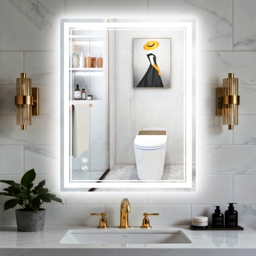 LED Bathroom Mirror Fogless Dimmable Vanity Mirror