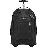 JanSport Driver 8 Rolling Backpack with Wheels (Black)