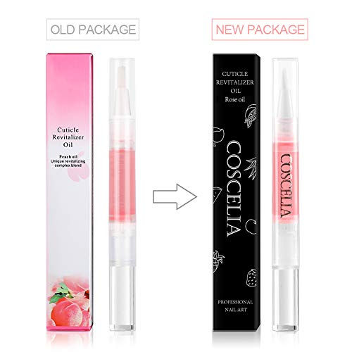 Coscelia 9pcs Nail Nutrition Oil Pen 5ML Multi-Function Nail Gel Cuticle Oil Nail Art Tools Makeup Accessories