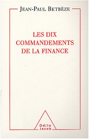 Les  dix commandements de la finance