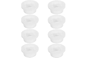 AUTSUPPL 8PCS 200L Plastic Oil Drum Lids External Thread Seal Caps for Water Barrels, Plastic Barrel Plug