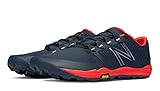 New Balance Men's MT10V4 Trail Shoe, Black/Red, 11.5 D US