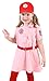 Rockford Peaches AAGPBL Pink Baseball Girls Costume Dress