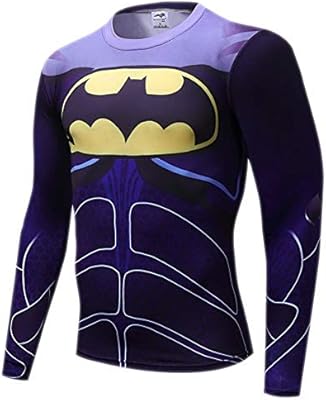 batman long sleeve compression shirt