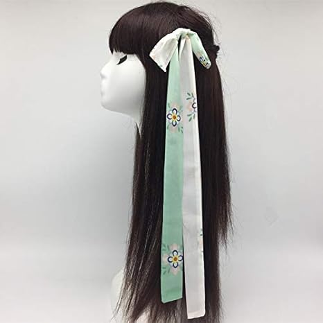 Amazon 漢服 ヘアバンド 145cm ヘアロープ 少女 髪飾り ヘアアクセサリー 花柄 リボン女性 仮装用 コスプレ 小道具 Cosplay Headband Accessories Decoration 40セット コスプレ 仮装 通販