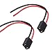 HUIQIAODS H7 Female Wire Connector Pigtail for LED Headlight Socket Wiring Harness Replacement Kit 2 Pack