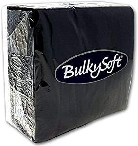 BulkySoft Paper Serviettes 40x40cm 2 Ply Soft Blown Napkins 100