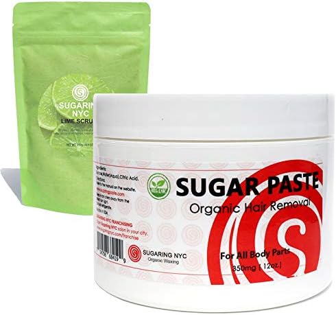 Sugaring Paste + Lime Scrub by Sugaring NYC