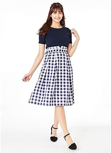 Amazon パターン フィオナ Pattern Fiona ドッキングギンガムチェックワンピース ネイビー M ワンピース チュニック 通販
