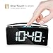 Mpow Alarm Clock with Night Light, Full Range Brightness Dimmer, Alarm Clocks for Bedrooms, Clear LED Display, Simple Digital Clock with Touching Control, Beep Alarm Adjustable Volume, 12 24H Snooze