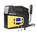 DBPOWER Portable 12V DC Tire Inflator, Digital LCD Display Air Compressor Pump for Cars, Bicycles and Balls with 3 Modes Function LED Lighting