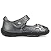 pediped Grip N Go Starlite Casual Mary Jane (Big Kid), Pewter, 23 EU (7 E US Big Kid)