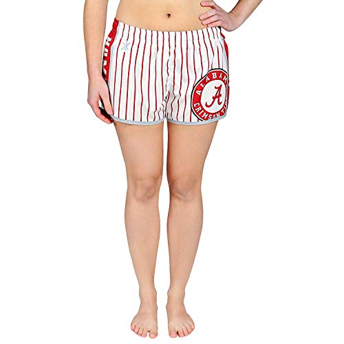 FOCO Alabama Womens Pinstripe Polyester Short Large