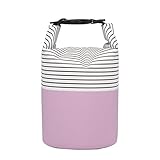 Cinhent Bag Embossing Hasp Storage Bag - Roll Top