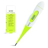 VEDIK Basal Digital Thermometer - Fast Reading, Auto Turn Off, 1/100th Degree High Precision and Memory Recall Fertility Basal Thermometer - Perfect Basal Thermometer for Ovulation Tracking